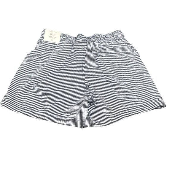 H&M Mens Blue White Striped Mid-Length Swim Shorts Mesh Lining Pockets Sz L NEW - Picture 13 of 14